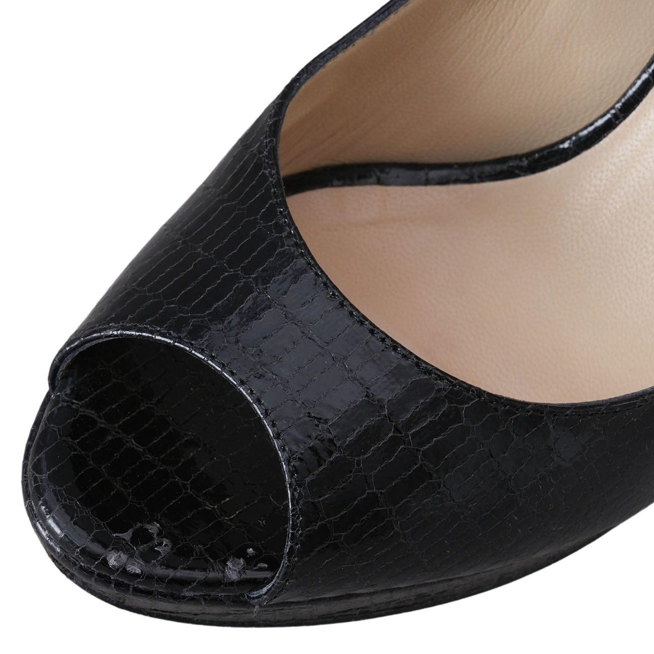 JIMMY CHOO(USED)지미추 샤이니 힐 #36